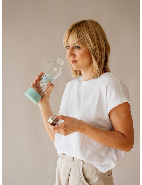 Equa lasipullo 550ml Monstera