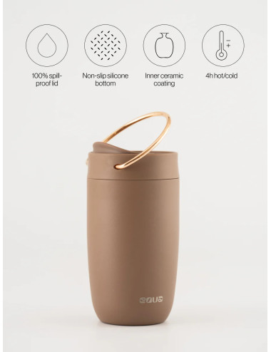 Equa termoskuppi Toffee 300ml