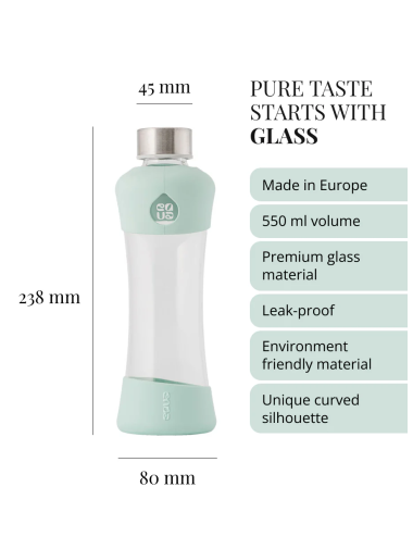 Urheilupullo 550ml Active Mint