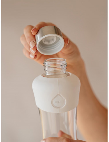 Urheilupullo 550ML WHITE BLACK