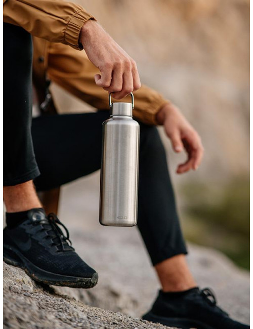 Timeless steel hopea vesipullo