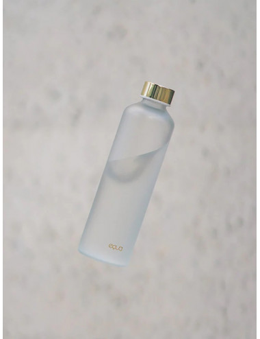 Equa lasipullo Velvet white